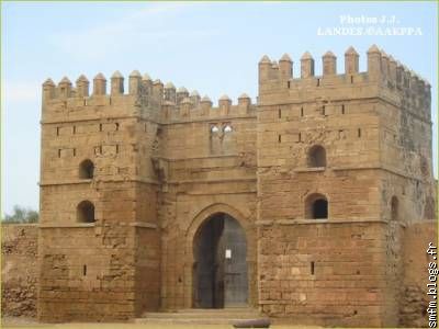 One of the city's historic buildings Palace Moulay Ismail